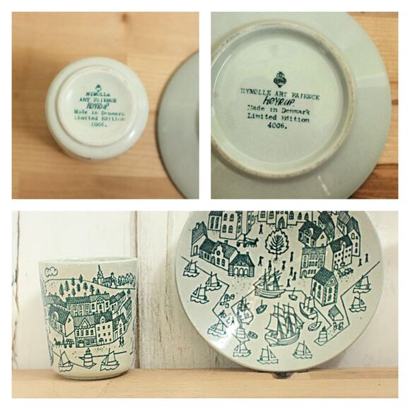 Nymolle Small Cup and Saucer from Denmark - Picture 2 of 2